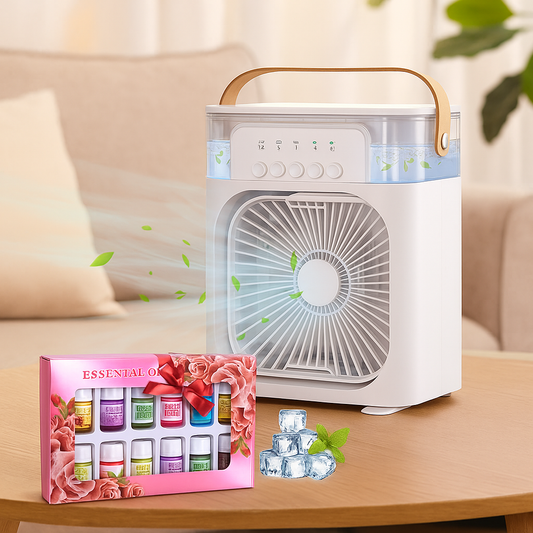 Mini klima, rashladni uređaj + POKLON 12 mirisa